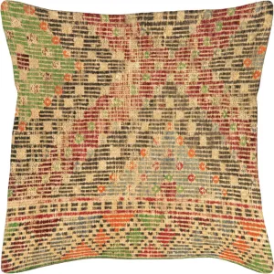Vintage Turkish Jijim Pillow - 20" x 20"