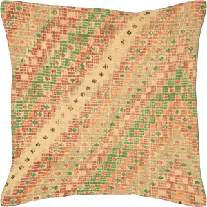 Vintage Turkish Jijim Pillow - 24" x 24"
