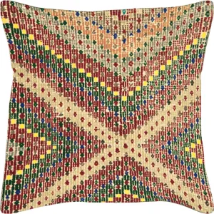 Vintage Turkish Jijim Pillow - 24" x 24"