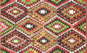 Vintage Turkish Kilim - 4'9" x 7'6"