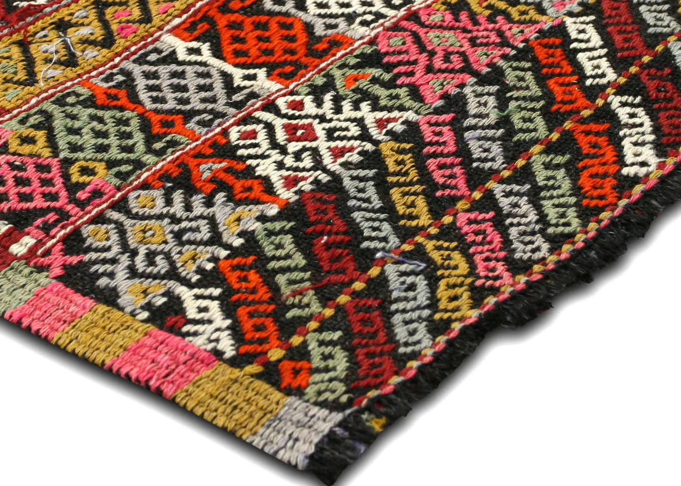 Vintage Turkish Kilim - 6'9" x 11'3"