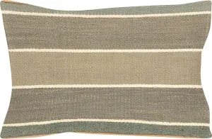 Vintage Turkish Kilim Pillow - 12" x 20"