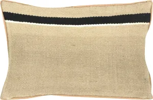 Vintage Turkish Kilim Pillow - 12" x 24"