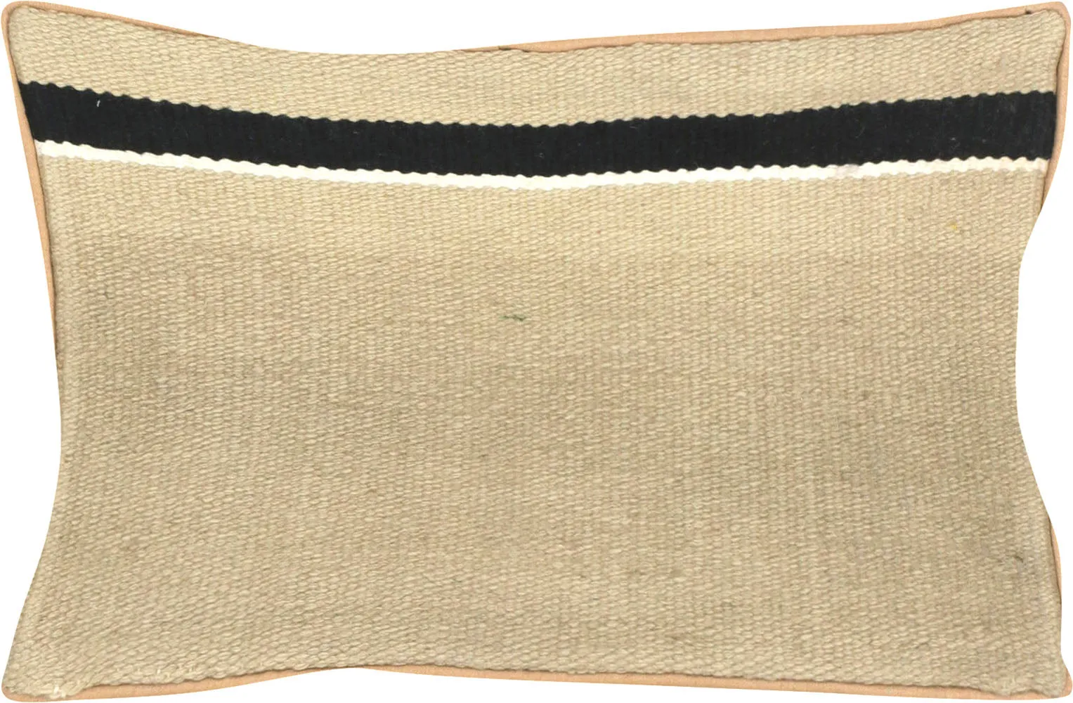 Vintage Turkish Kilim Pillow - 12" x 24"