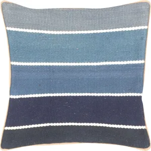 Vintage Turkish Kilim Pillow - 16" x 16"