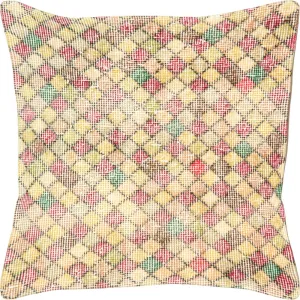 Vintage Turkish Mid-Century-Modern Pillow - 20" x 20"