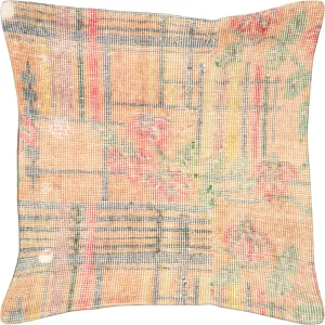Vintage Turkish Mid-Century-Modern Pillow - 23" x 23"