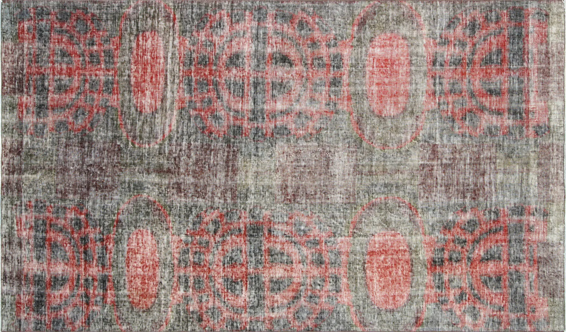 Vintage Turkish Mid-Century-Modern Rug - 5'10" x 9'10"