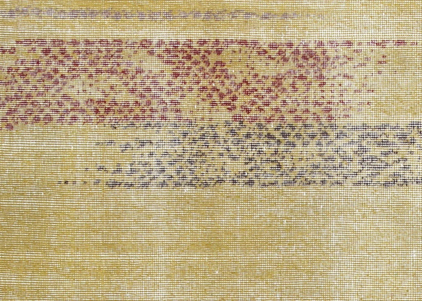 Vintage Turkish Mid-Century-Modern Rug - 5'5" x 8'7"