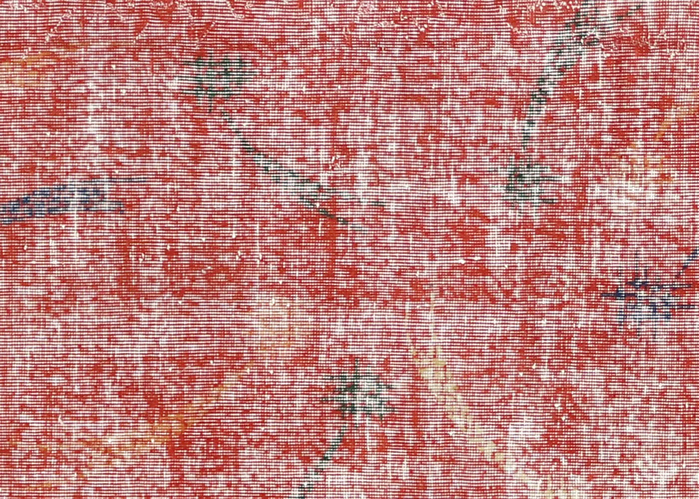 Vintage Turkish Mid-Century-Modern Rug - 6'7" x 9'9"