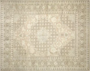 Vintage Turkish Oushak Rug - 12'3" x 15'7"