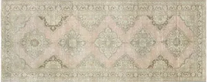 Vintage Turkish Oushak Rug - 4'10" x 11'8"