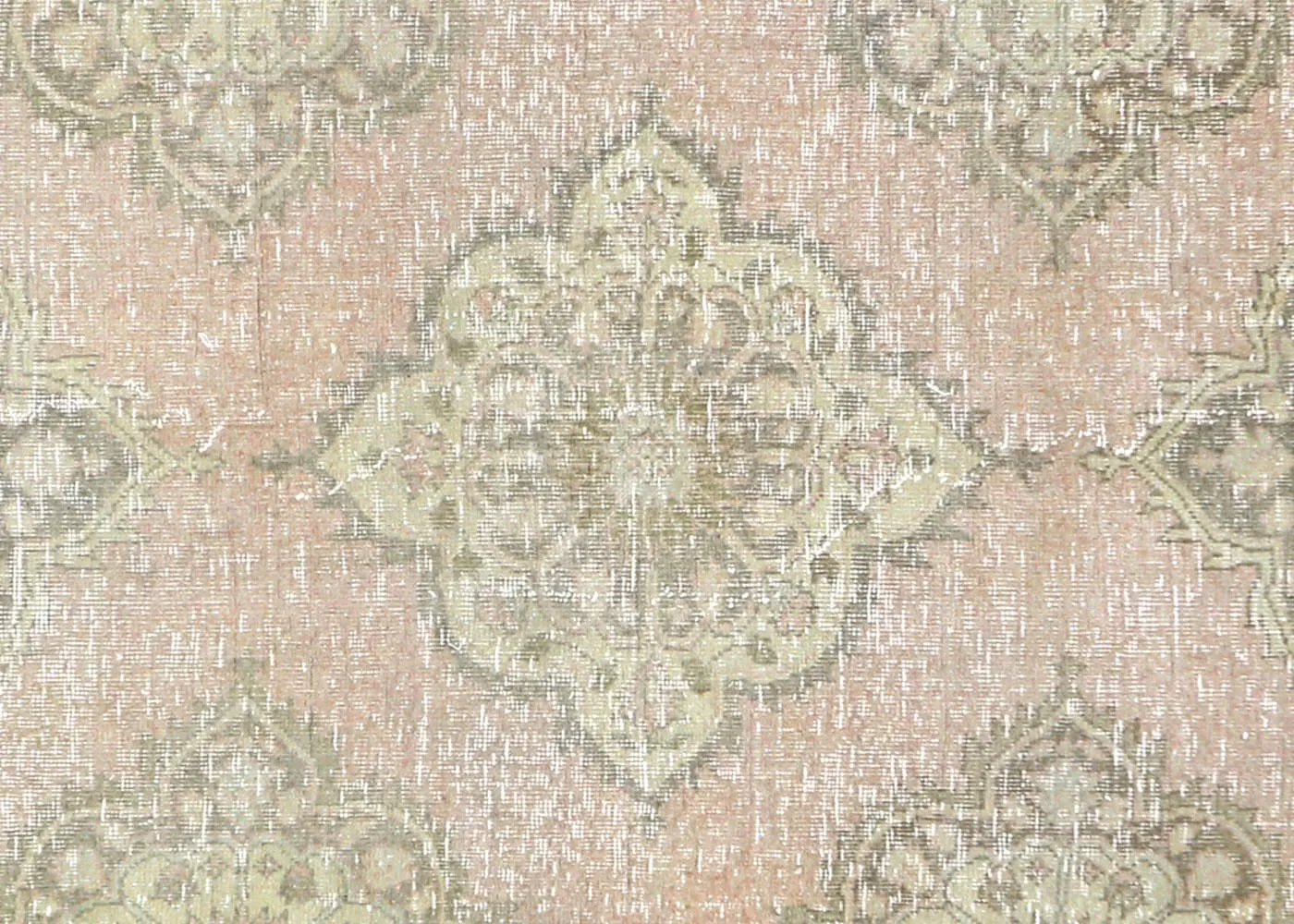 Vintage Turkish Oushak Rug - 4'10" x 11'8"