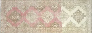 Vintage Turkish Oushak Rug - 4'8" x 12'8"
