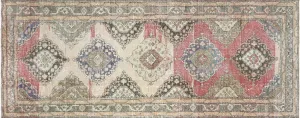Vintage Turkish Oushak Rug - 5'1" x 12'8"
