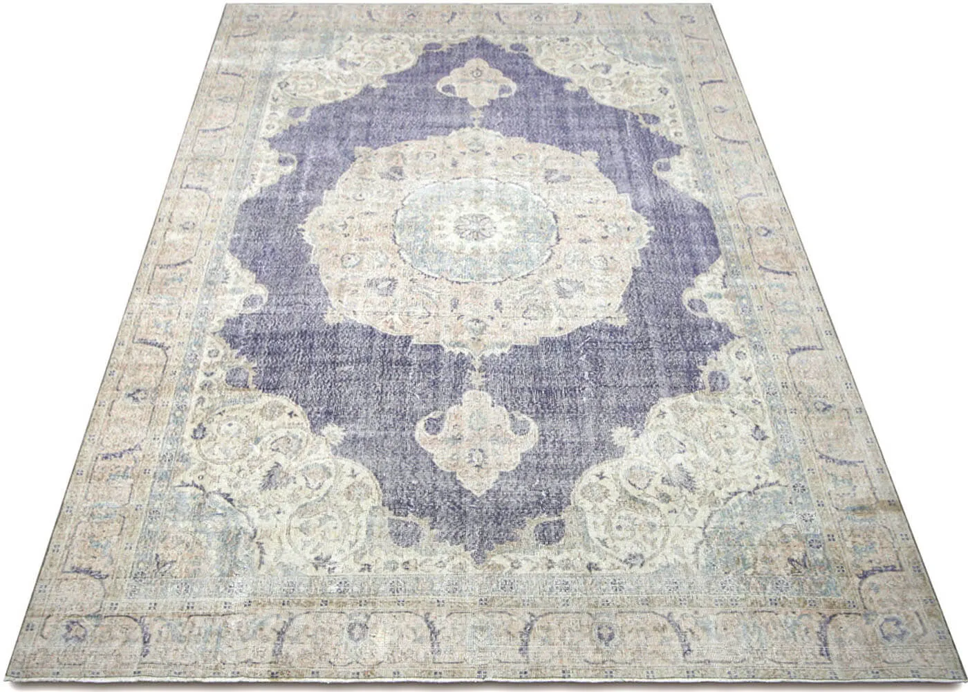 Vintage Turkish Oushak Rug - 8'3" x 13'