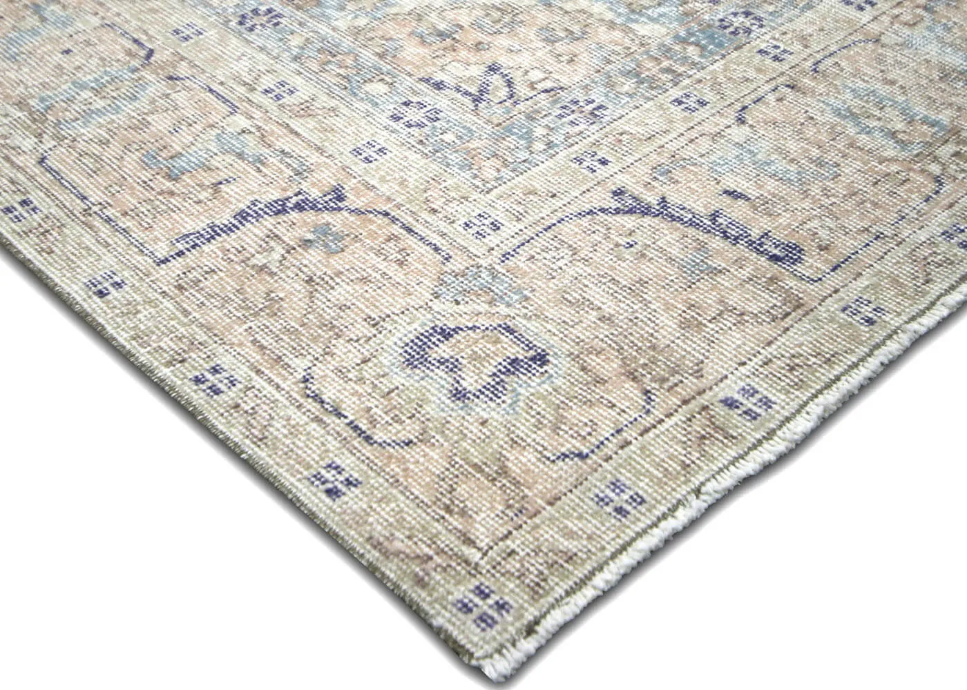 Vintage Turkish Oushak Rug - 8'3" x 13'