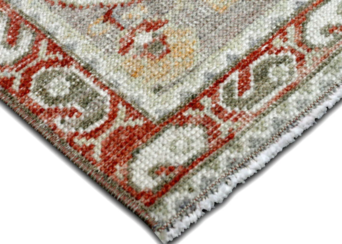 Vintage Turkish Oushak Yastic - 1'6" x 2'5"