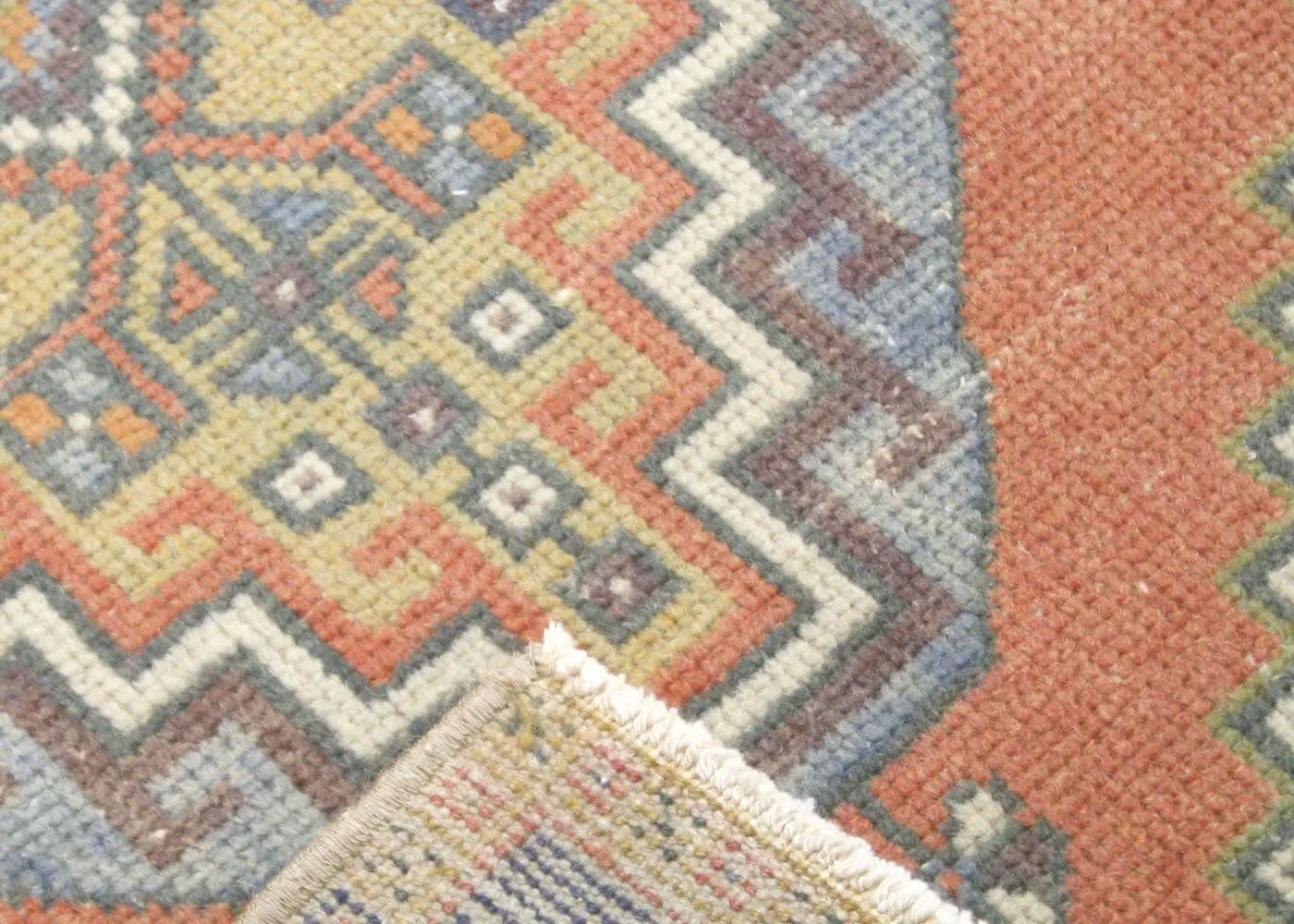Vintage Turkish Oushak Yastic - 1'8" x 3'3"