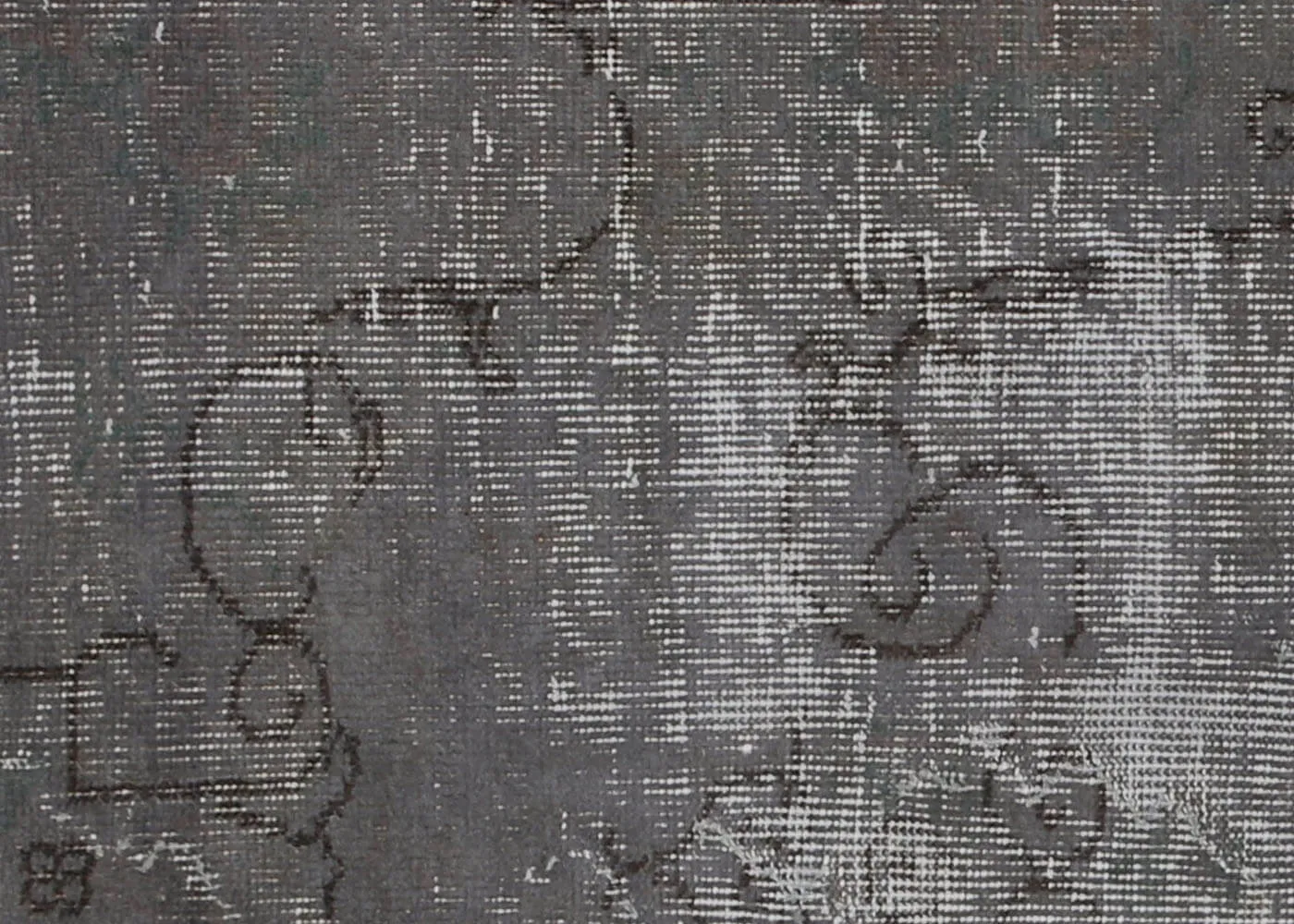 Vintage Turkish OverDyed Rug - 3'7" x 6'5"