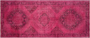 Vintage Turkish OverDyed Rug - 4'10" x 12'6"