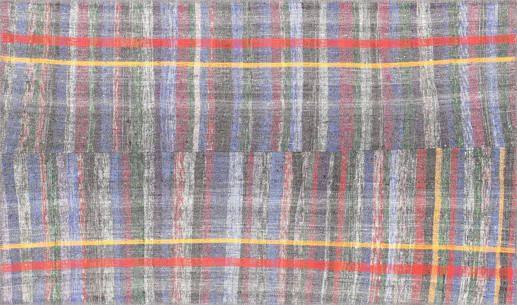 Vintage Turkish Rag Kilim - 4'10" x 8'1"