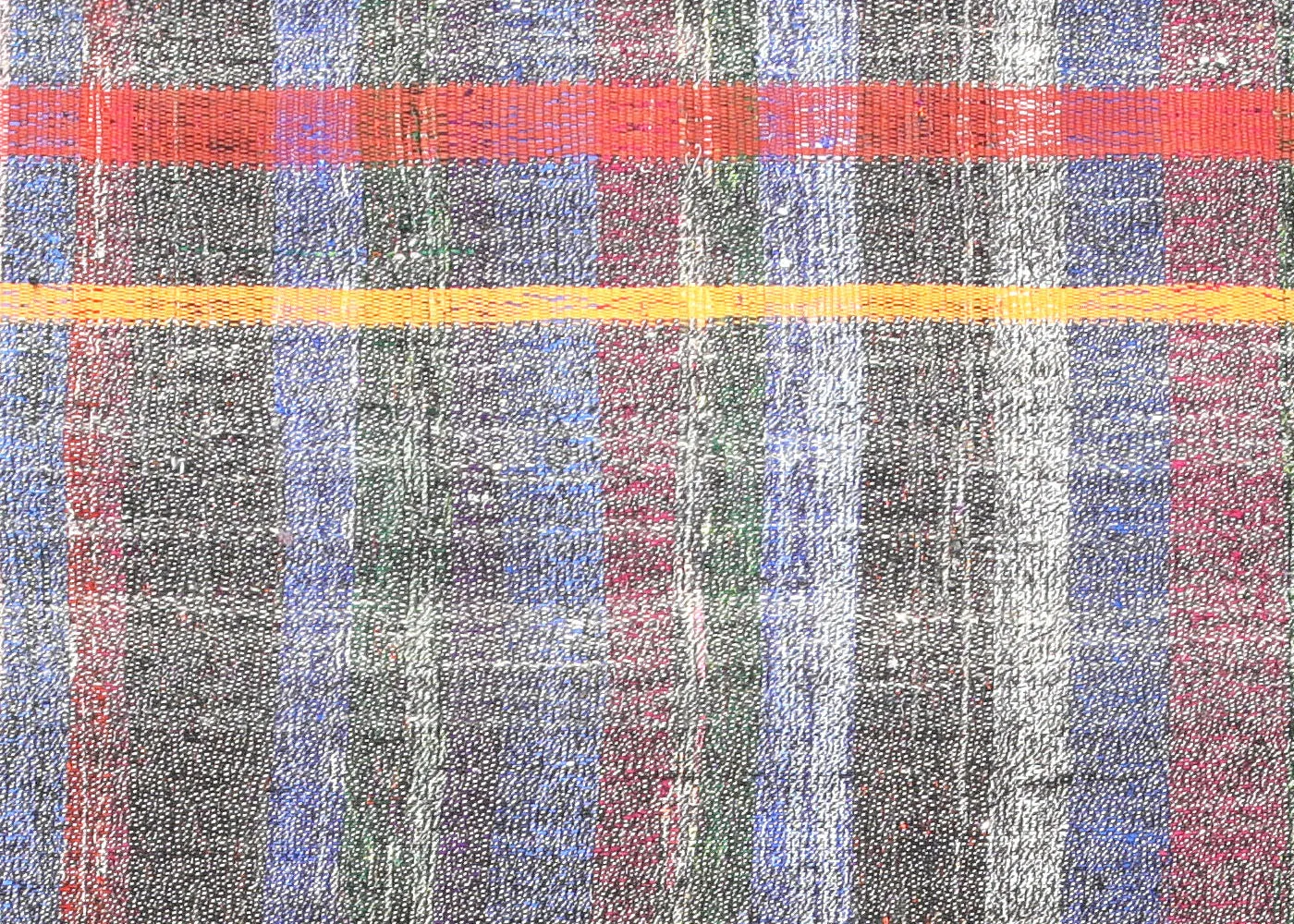 Vintage Turkish Rag Kilim - 4'10" x 8'1"