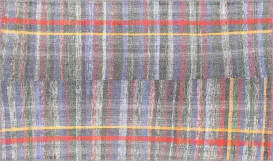 Vintage Turkish Rag Kilim - 4'10" x 8'1"