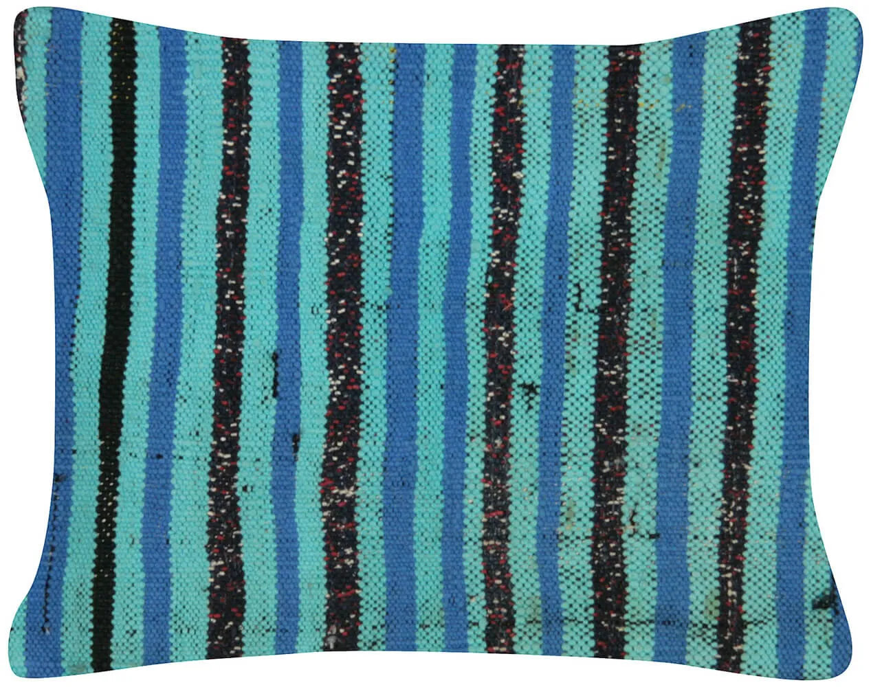 Vintage Turkish Rag Pillow - 15" x 19"