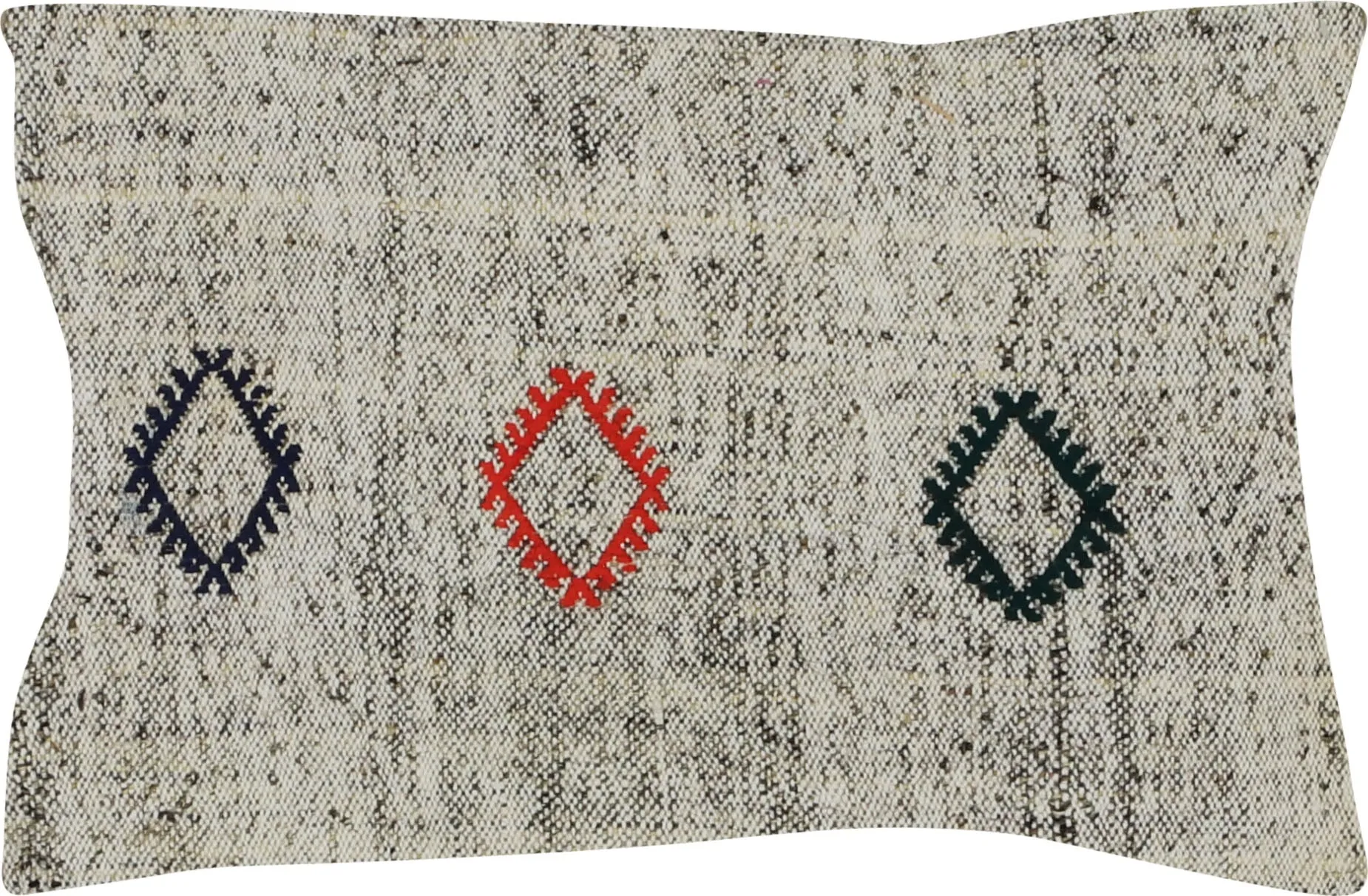 Vintage Turkish Rag Pillow - 16" x 24"