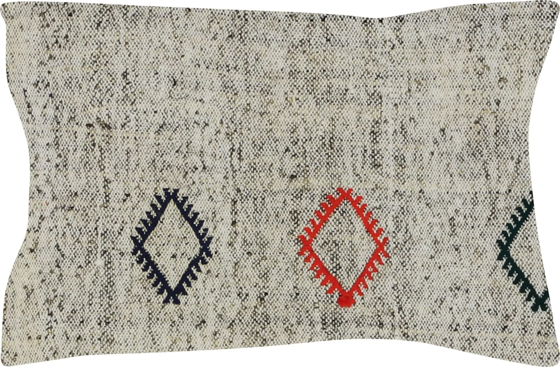 Vintage Turkish Rag Pillow - 16" x 24"