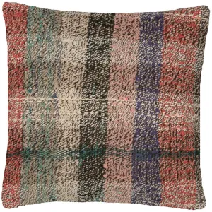 Vintage Turkish Rag Pillow - 18" x 18"