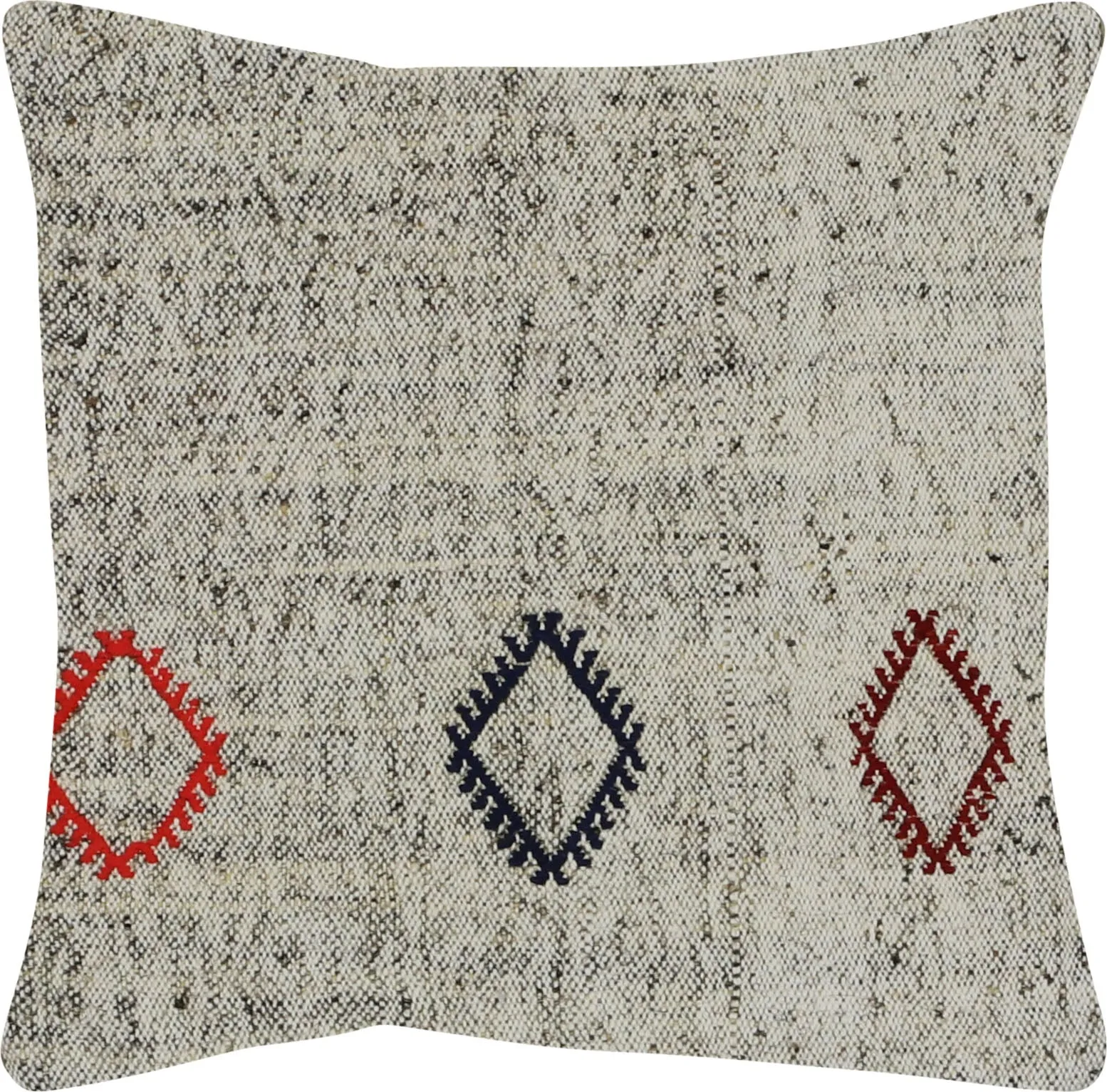 Vintage Turkish Rag Pillow - 20" x 20"