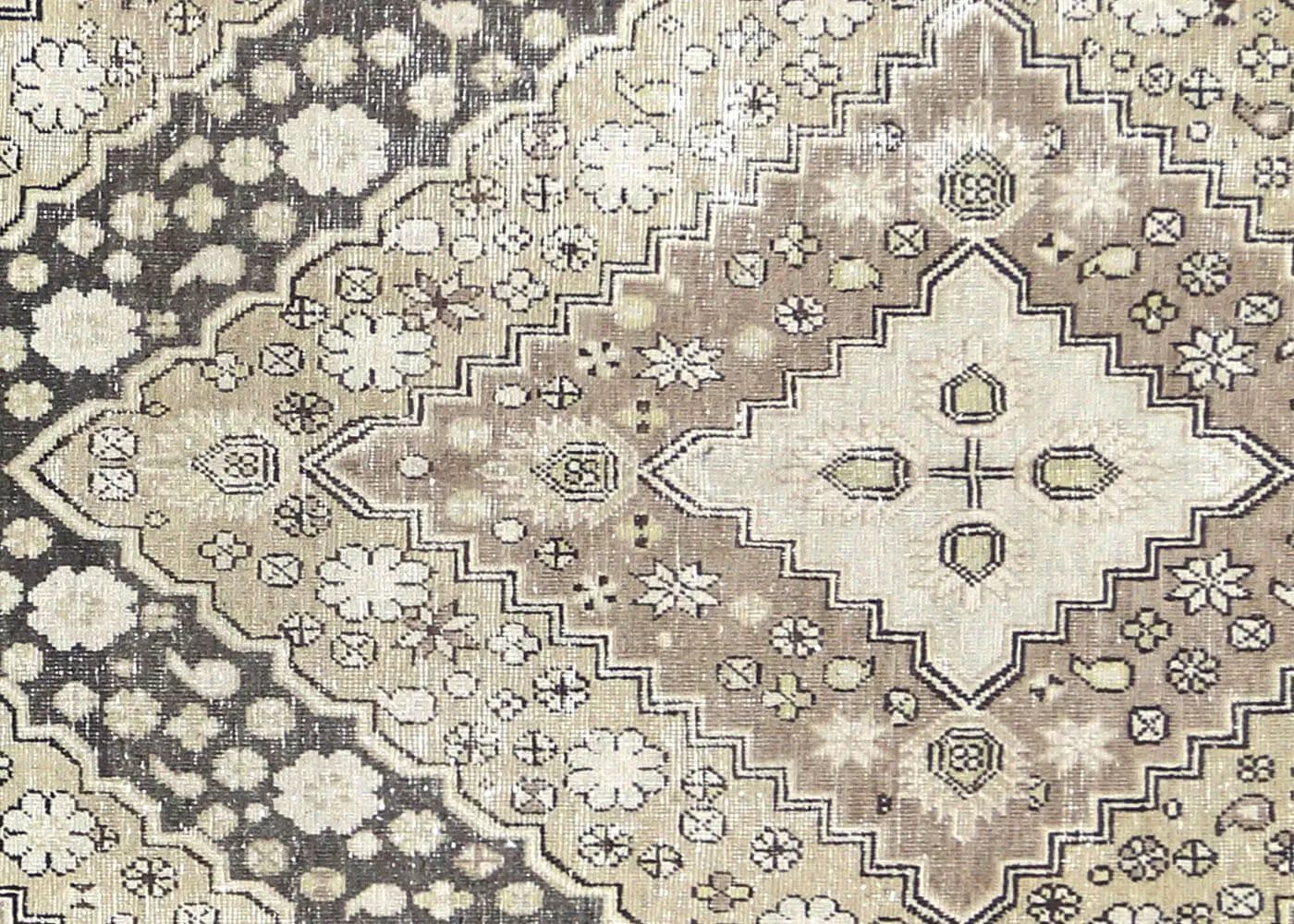 Vintage Uzbek Khotan Rug - 6'6" x 12'6"
