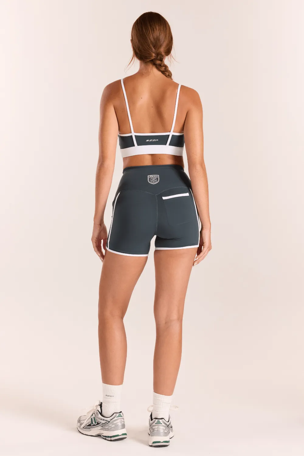 Volley Short - Teal/White