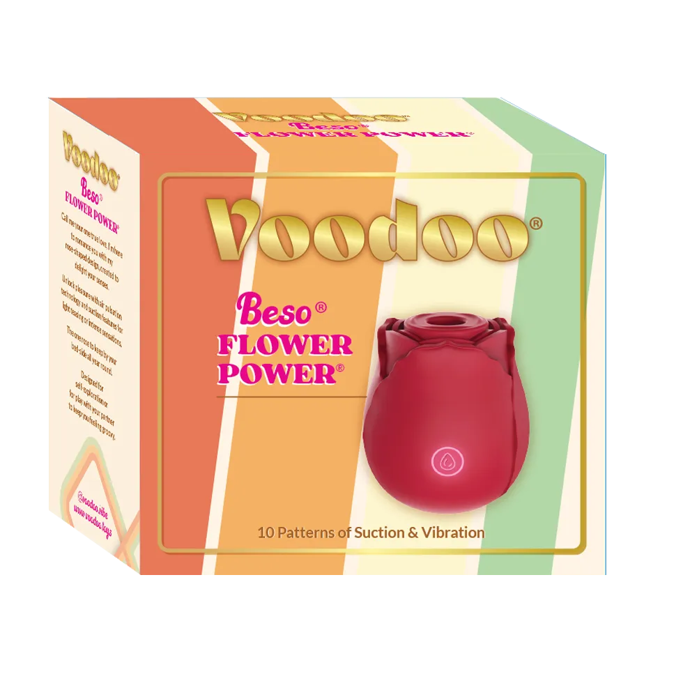 Voodoo Flower Power Rose - Red