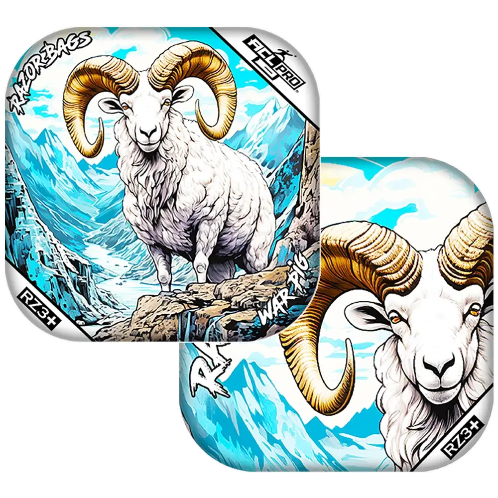 War Pig | Alaskan Dall Sheep | ACL PRO Razor Cornhole Bags