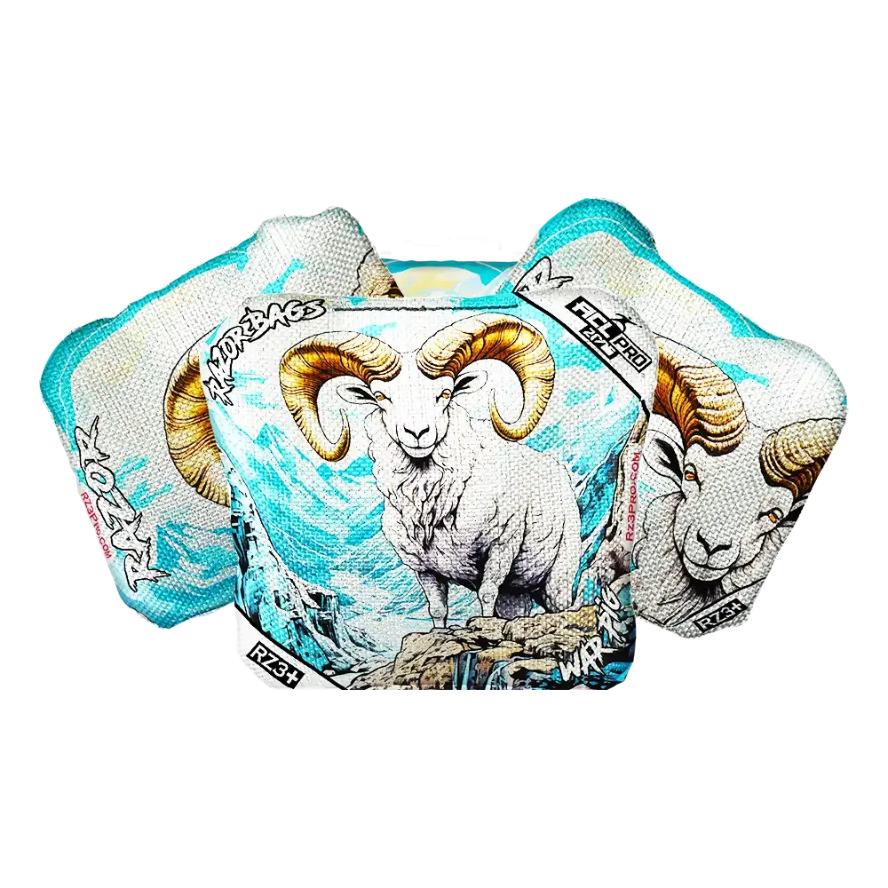 War Pig | Alaskan Dall Sheep | ACL PRO Razor Cornhole Bags