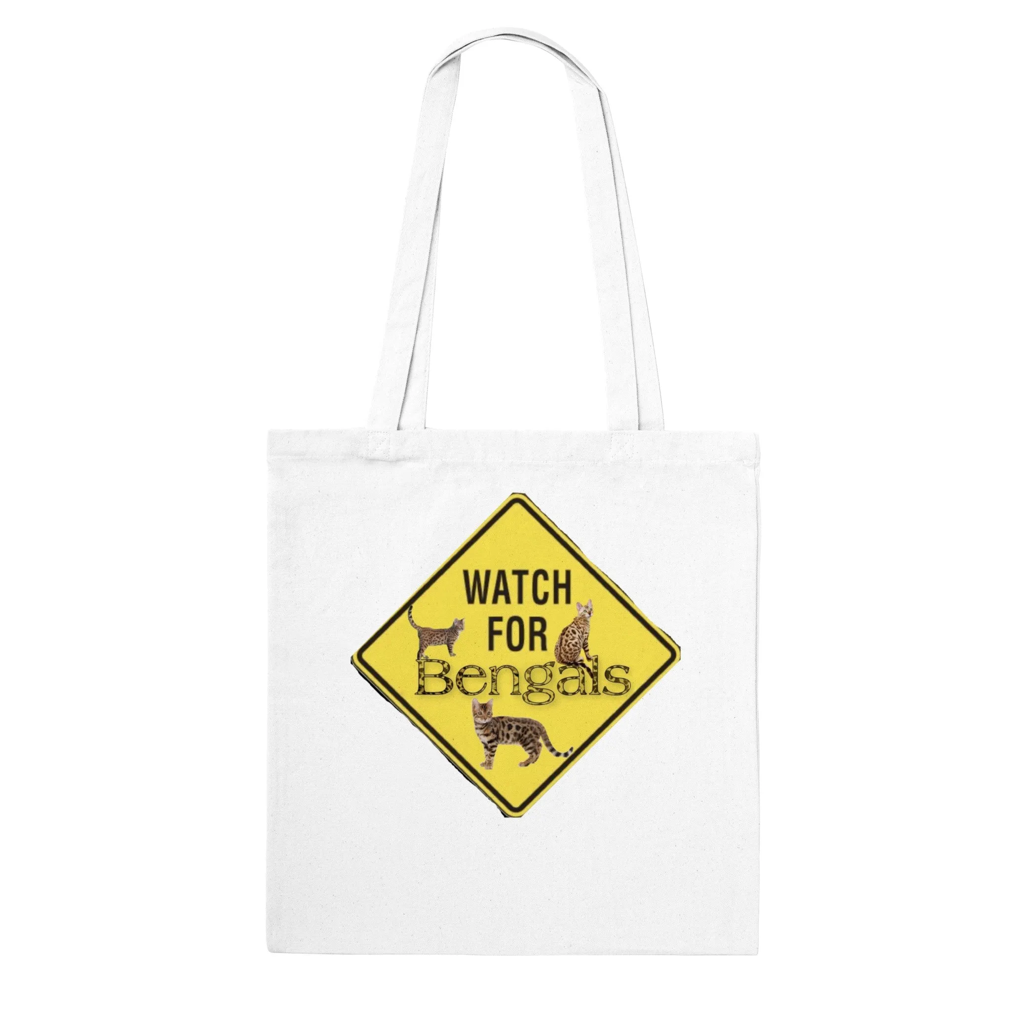 Watch For Bengals Premium Tote Bag