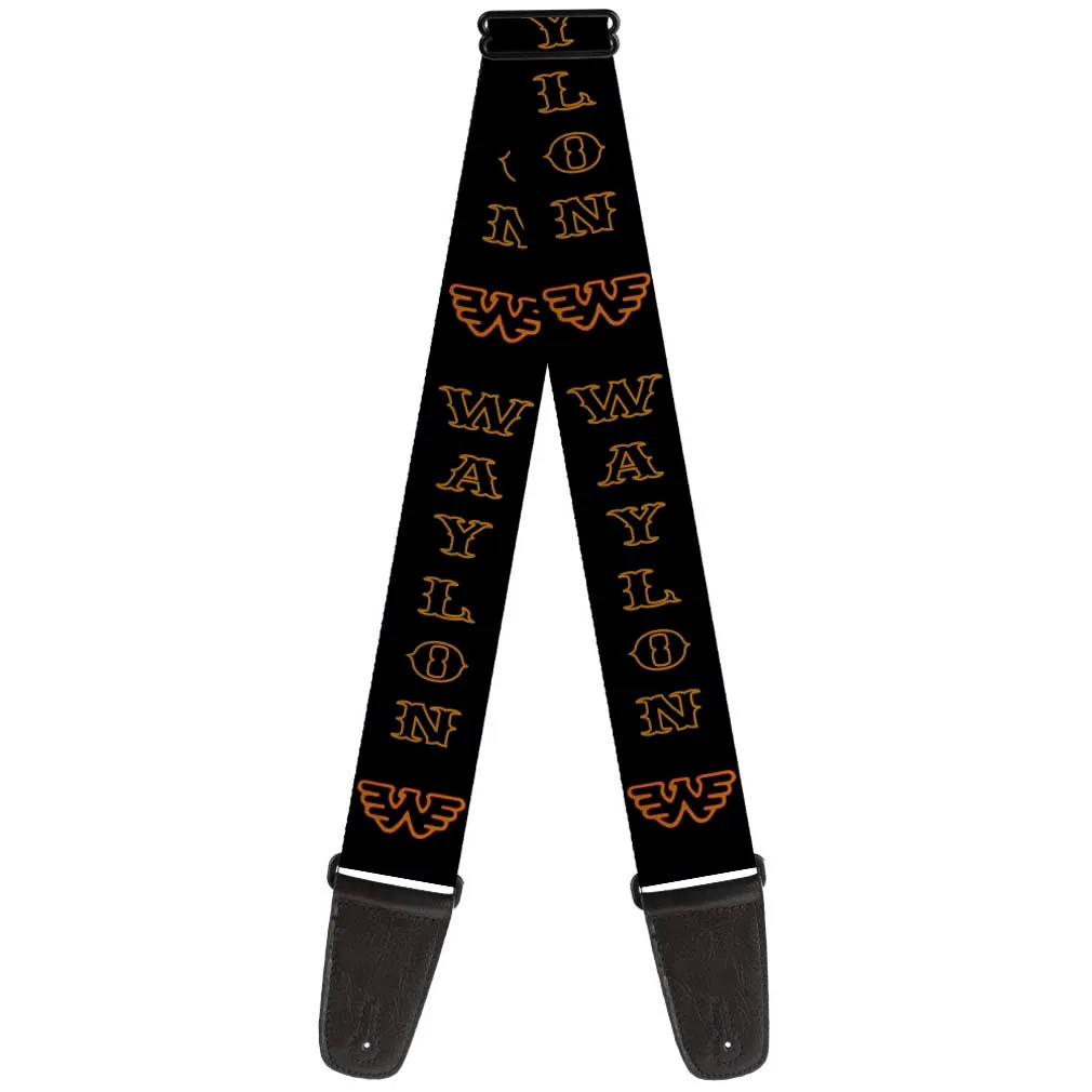 Waylon Jennings Flying W Exclusive Guitar Strap