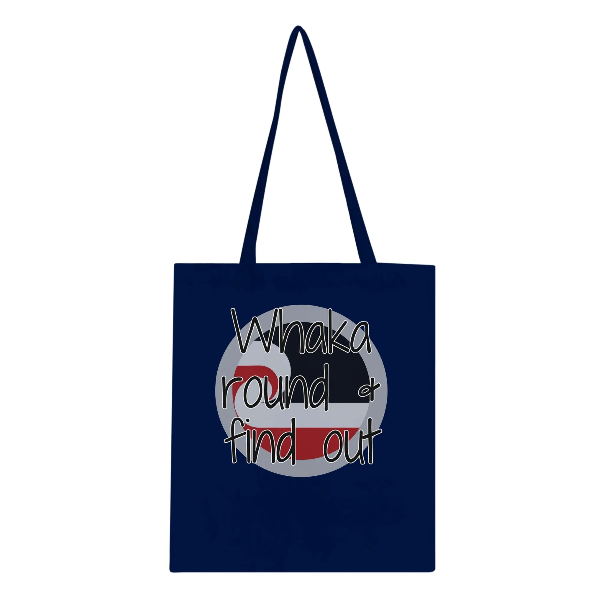 Whaka Round & Find Out Classic Tote Bag