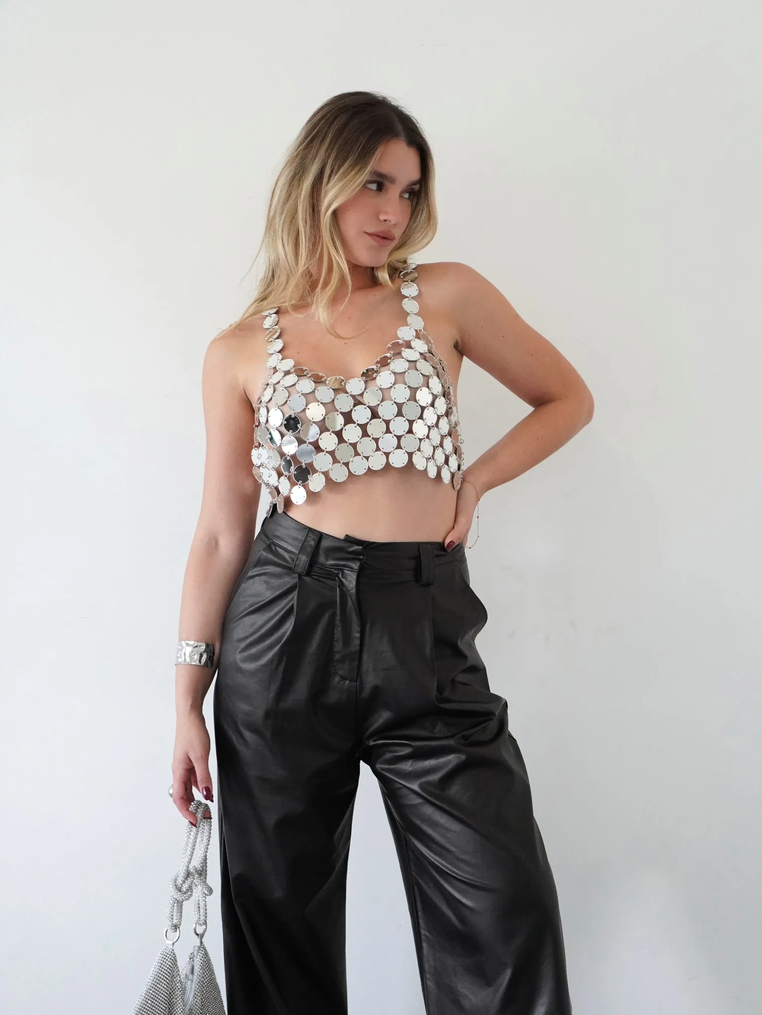 Whitney Disco Top