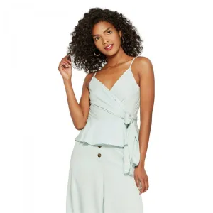Who What Wear Women's Tie Waist Wrap Tank Top