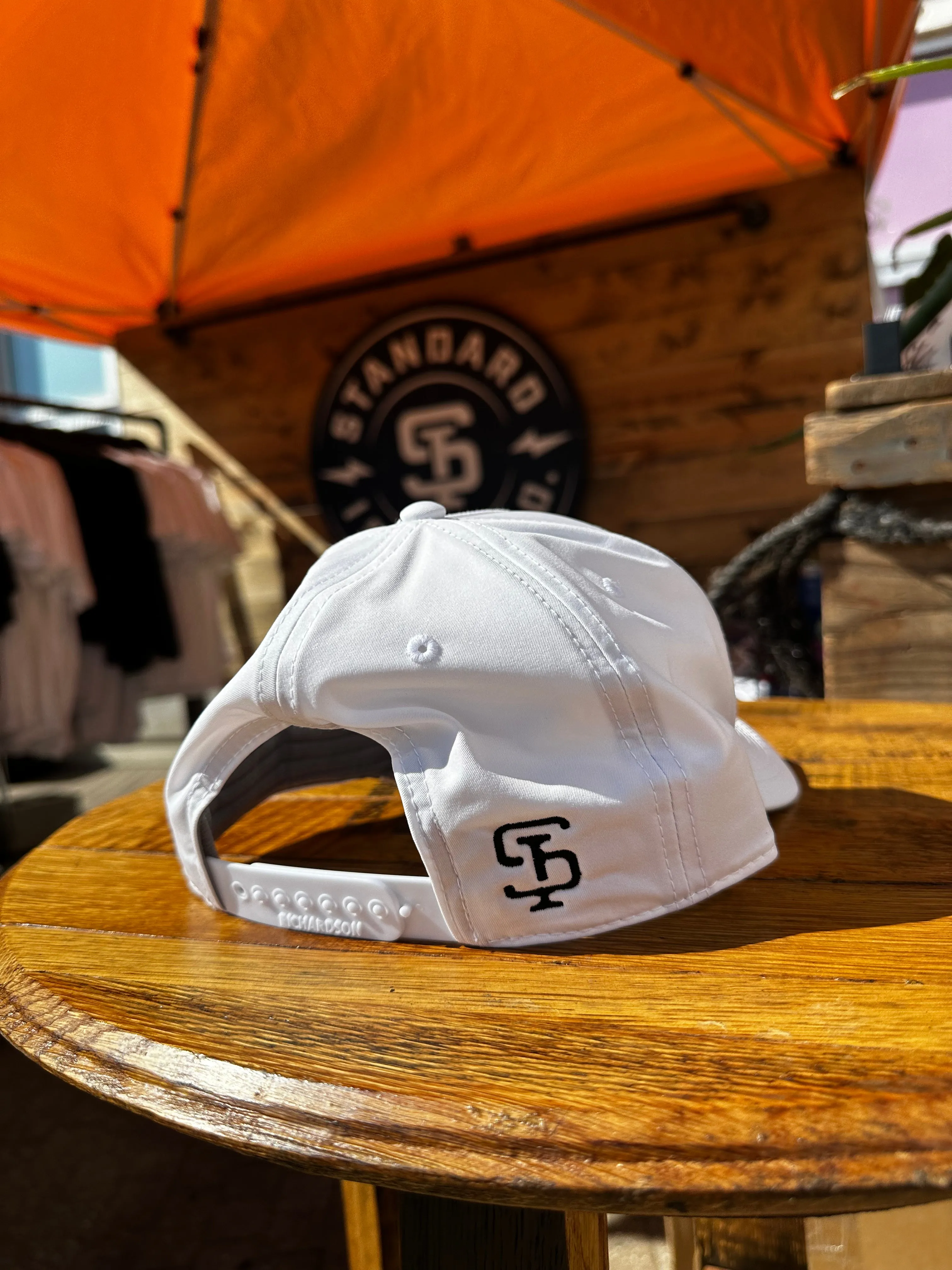 Wichita White & Black Rope Cap