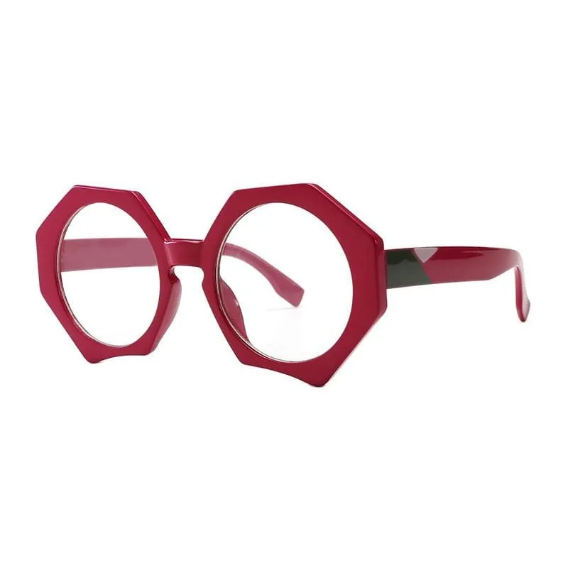 Women Glasses Frames Optical Clear Transparent Lens Myopia Fashion Metal Frame Prescription Eyewear Computer Glasses