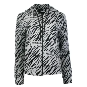 Women's Love Moschino Animal Print Stretch Sweatshirt