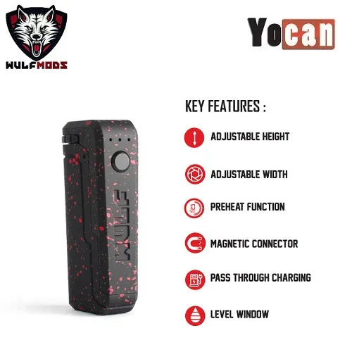 Yocan Uni Battery Wulf Mods Edition