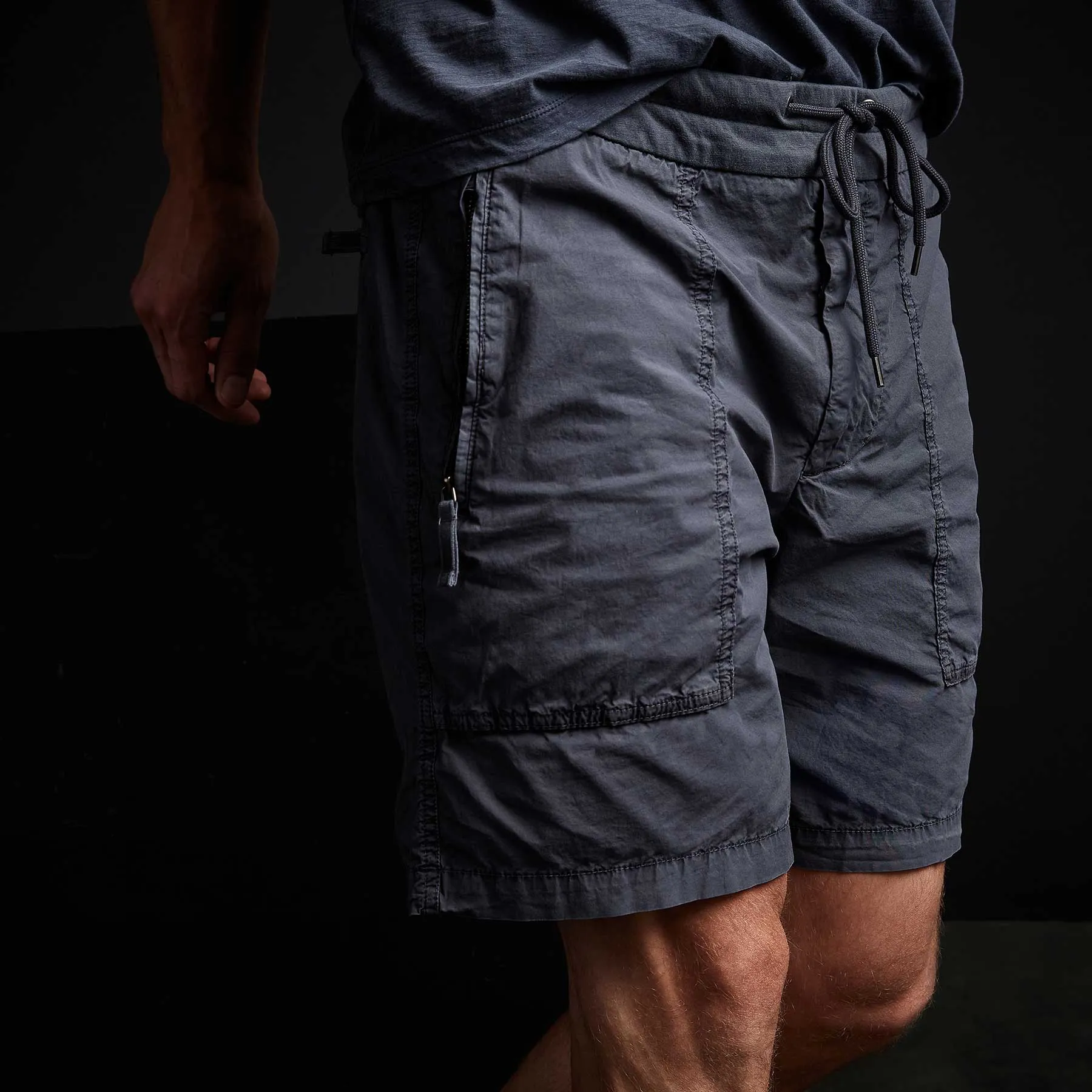 Zipper Pocket Short - Titan Pigment